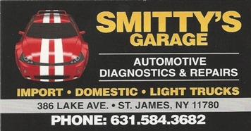 Highly recommended. I used Smitty's Garage and was very satisfied with the work and price - John Franco